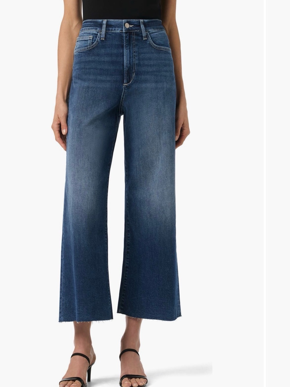 Joe’s Wide Leg High-Rise-Raw Hem Women’s Jeans -Bryndis